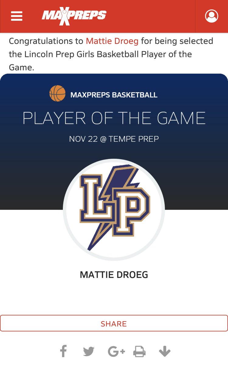 Mattielynne Droeg (@mattielynn4551) on Twitter photo 2nd Season on Varsity and 1st game of the season, we came out with a win. 19pts, 7 rebs, 4 stls, and 3 blks. Our team is young but we played hard and are gelling as a team. <a href="/fleeezeee/">Jason Fleegle</a> <a href="/ValleyBballClub/">Valley Basketball Club (AZ)</a> <a href="/PGHArizona/">Prep Girls Hoops Arizona</a> <a href="/JrAllStarBB/">Jr. All-Star Girls Basketball</a> <a href="/KevinMoses38/">Kevin Moses LLC</a> <a href="/TopPreps/">College Coach / College Scout / College Recruiter</a> 2nd Season on Varsity and 1st game of the season, we came out with a win. 19pts, 7 rebs, 4 stls, and 3 blks. Our team is young but we played hard and are gelling as a team. <a href="/fleeezeee/">Jason Fleegle</a> <a href="/ValleyBballClub/">Valley Basketball Club (AZ)</a> <a href="/PGHArizona/">Prep Girls Hoops Arizona</a> <a href="/JrAllStarBB/">Jr. All-Star Girls Basketball</a> <a href="/KevinMoses38/">Kevin Moses LLC</a> <a href="/TopPreps/">College Coach / College Scout / College Recruiter</a>