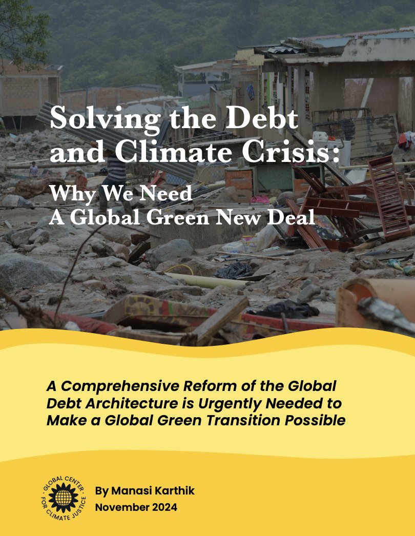 Global Center for Climate Justice (@centerforcj) on Twitter photo Will COP29 deliver on climate justice?
The “Finance COP” has centered around one specific goal: formalize a more ambitious target for investments to the Global South annually for climate action. Read more tinyurl.com/2s4hu9p5 by <a href="/ManasiKarthik/">Manasi Karthik</a> Will COP29 deliver on climate justice?
The “Finance COP” has centered around one specific goal: formalize a more ambitious target for investments to the Global South annually for climate action. Read more tinyurl.com/2s4hu9p5 by <a href="/ManasiKarthik/">Manasi Karthik</a>