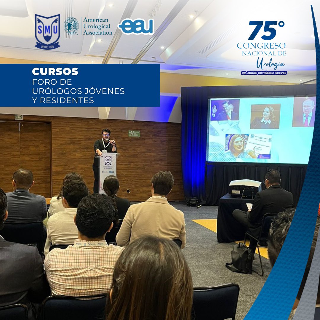 UrologosJovenes's tweet photo. Ayer durante el 75o Congreso Nacional de Urología en el Foro de Urólogos Jóvenes y Residentes. ¡Gracias a todos los asistentes! Tuvimos una gran oportunidad de platicar con nustros @UrologosJovenes y @Residentes_SMU https://t.co/38kPvDUcSu