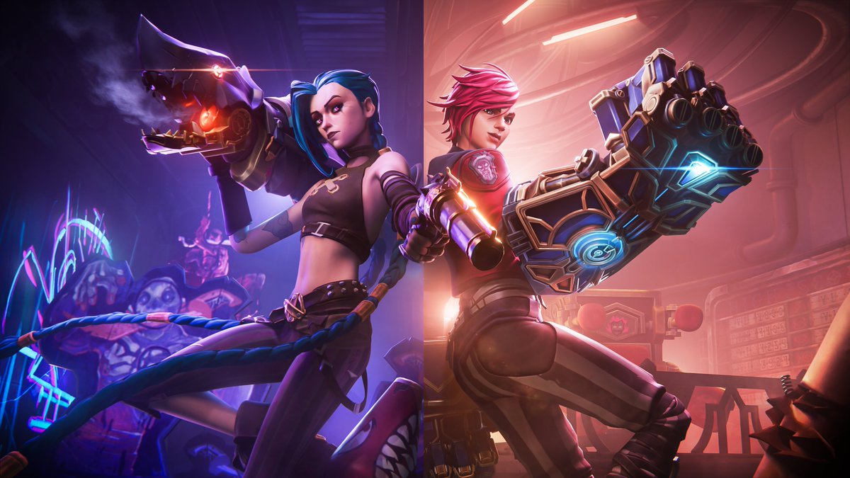 Always with you, sis.

#ArcaneSeason2📷#Fortnite #FortniteArt