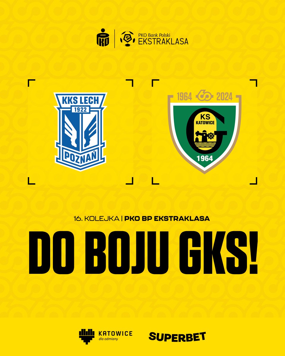 _GKSKatowice_'s tweet image. 1. min. Do boju GKS! 💛💚🖤
---
#LPOGKS
LIVE 👉 gks64.pl/kocj6s
TV 📺 Canal+Sport3, Canal+online, TVP Sport