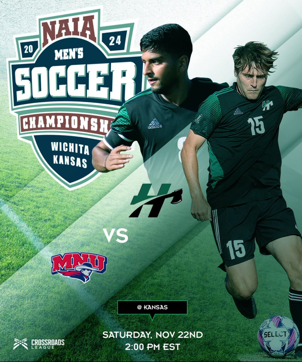 🚨 GAMEDAY 🚨

#HUMS set to square off against Mid America Nazarene in the 2nd round of the NAIA National Tournament.

⏰: 2:00 PM est
📍: Mid America Nazarene - Olathe, KS
📺: heartconferencenetwork.com/mnu/?B=1611433

We would love to hear where everyone is tuning in from!

🌲⚽️