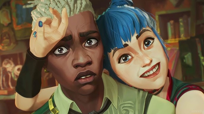 AlexItsLit's tweet photo. Riot para cuando una RomCom de Powder y Ekko? @riotgames @NetflixES @arcaneshow https://t.co/2bXYUmtbok