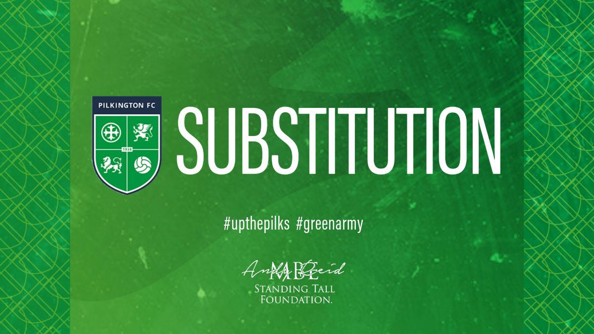 69' Sub for Pilks as Patrick Davies replaces Harry Holness

Pilkington 3-2 Isle Of Man