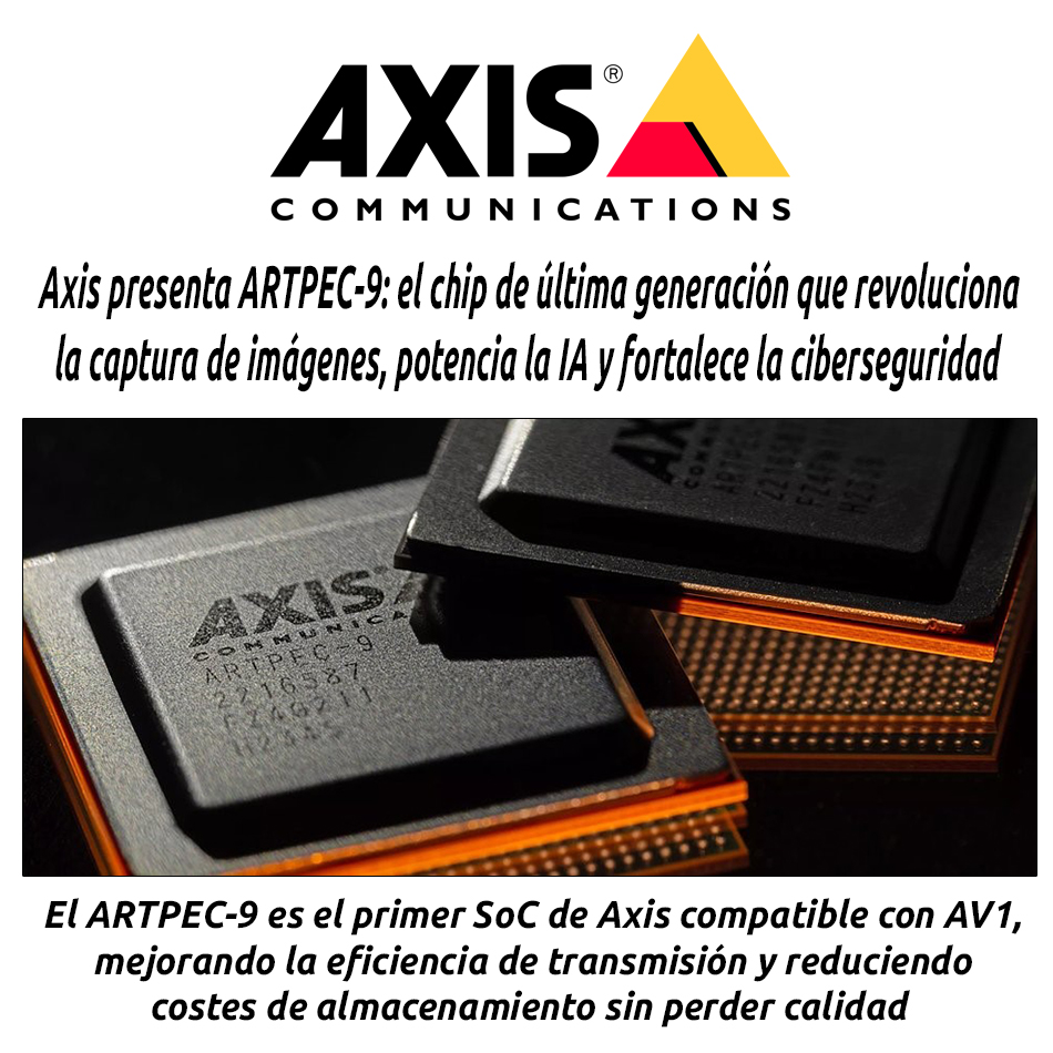 hosteleriaenvlc's tweet image. AXIS PRESENTA ARTPEC-9: EL CHIP DE ÚLTIMA GENERACIÓN QUE REVOLUCIONA LA CAPTURA DE IMÁGENES, POTENCIA LA IA Y FORTALECE LA CIBERSEGURIDAD

hosteleriaenvalencia.com/noticias.asp?i…
@AxisIPVideo #axis #artpec9 #ciberseguridad #inteligenciaaAtificial #calidad4k #analisisDeVideo #HosteleriaEnValencia