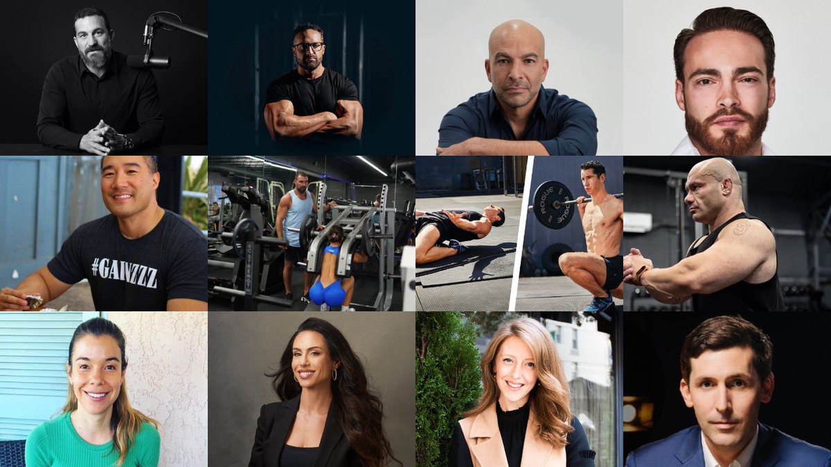 CoachDanGo's tweet image. The secret to getting in shape is focusing on the WHO more than HOW.

Here are 13 of the top health influencers that will make 2025 your healthiest year ever: