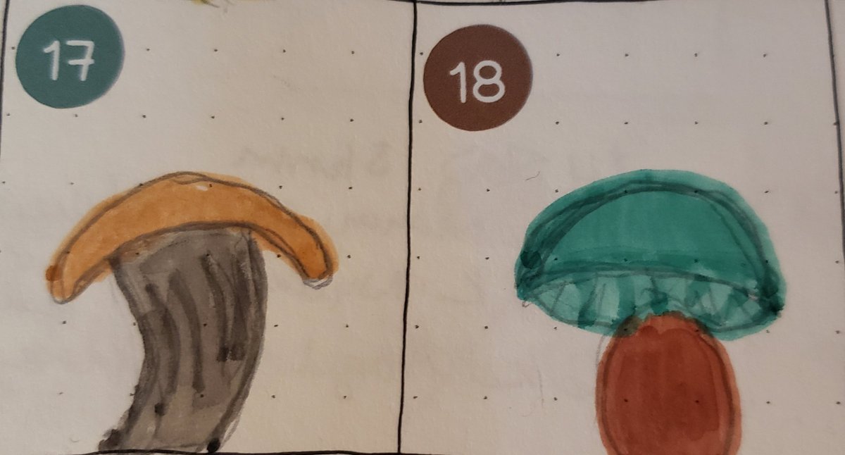 GamingWithMim's tweet image. This week&apos;s MiMshroom doodles 🍄
#MimArt