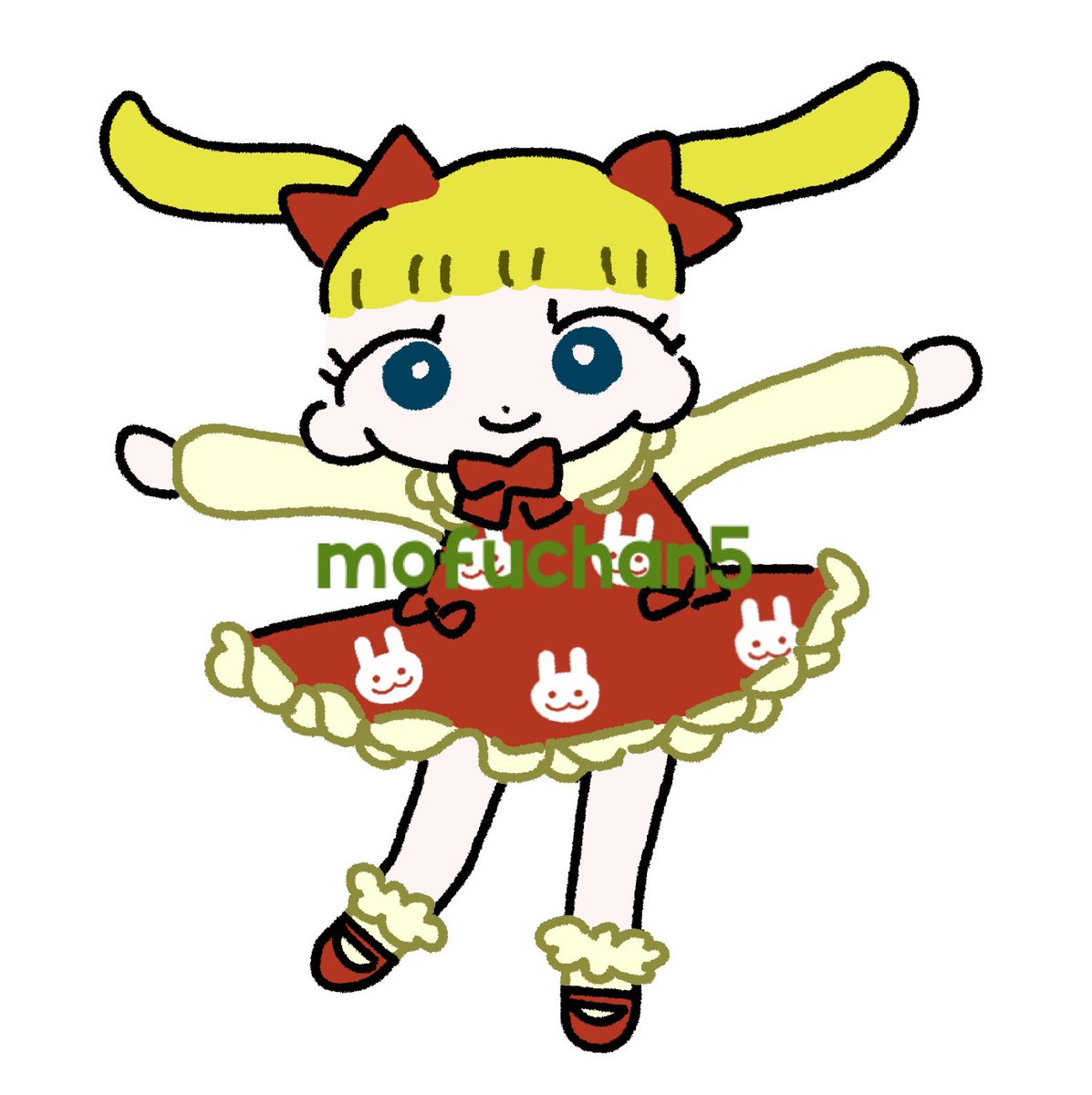 「」|もふくのイラスト