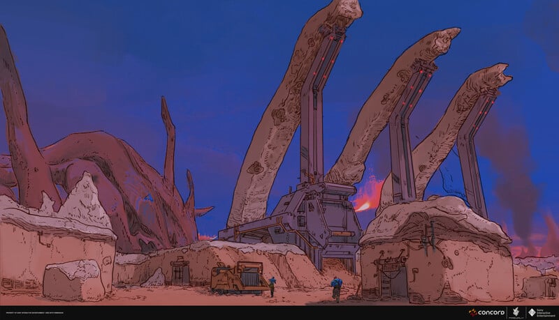 yapkr's tweet image. Some concepts for the Bone Mines Map in Concord. For more art I finally got to uploading them on artstation:
artstation.com/artwork/983Qrq