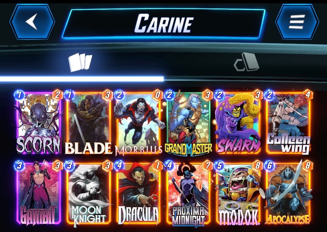 JonElliot11's tweet photo. 30M reached with Discard. Very Strong deck. I recommend greatly if you're struggling.

"It's Arishem, so it's not impressive." 🤣🤣
Now what? 🤣🤣 Haters gonna hate.

Anyway, the jump from 600k max to 30M max is HUUUUGE! This lessens the grind so much. https://t.co/THdMrzeZhd