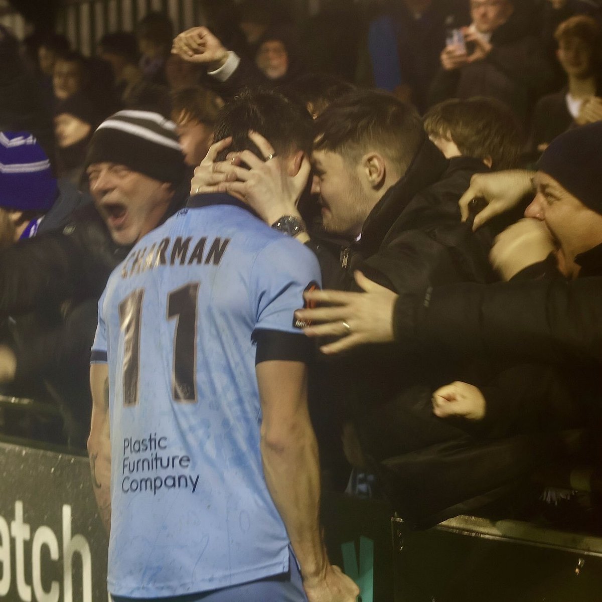 Official_HUFC's tweet photo. A hat-trick of assists for @LukeCharman_ 🪄 https://t.co/ELwuD9dE7Q