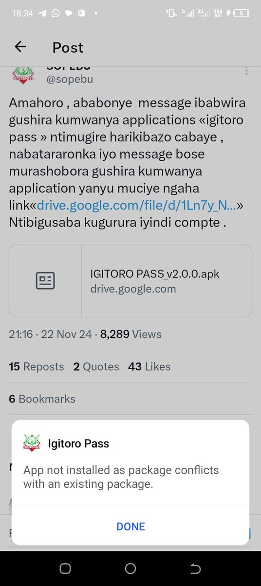 None kubera iki application ica itwishura uku kandi na quota twarayihejeje depuis octobre ariko ntimutugirire mise à jour? Autant kurekura link kugira umwe wese aze arigirira mise à jour kugira ashobore kunywesha igitoro.