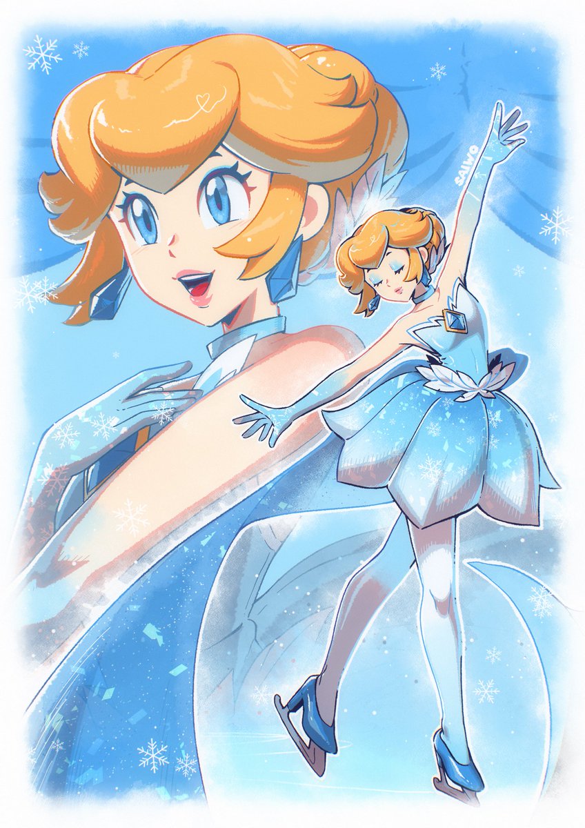 ❄️ Ice Skater Princess Peach ❄️
