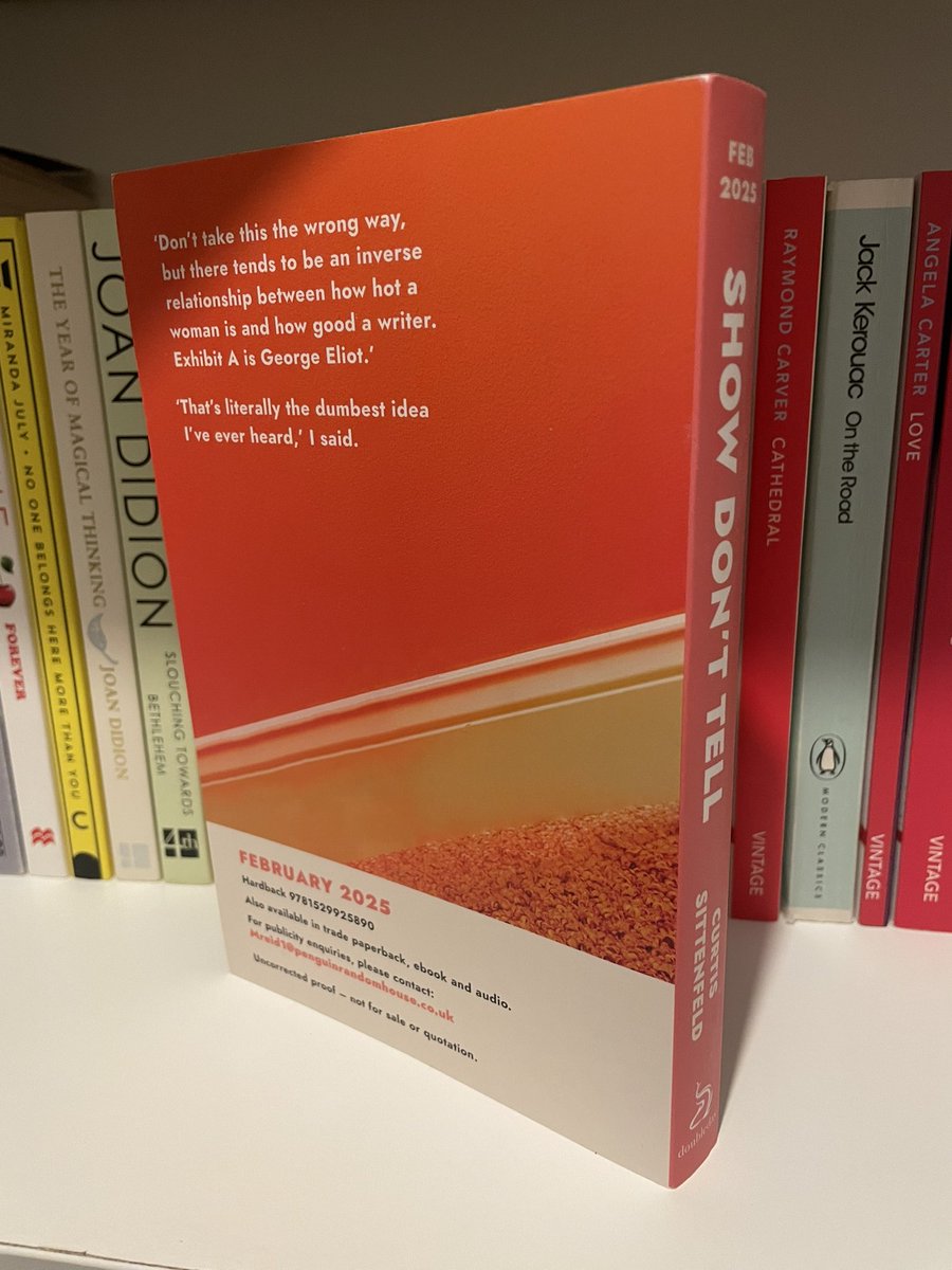 Laure Van Rensburg (@laure0901) on Twitter photo Exciting book post (actually did a little celebratory dance in the living room) Thanks <a href="/sarabethsbooks/">Sara Roberts</a> <a href="/TransworldBooks/">Transworld Books</a> for this proof of <a href="/csittenfeld/">Curtis Sittenfeld</a> #ShowDontTell Exciting book post (actually did a little celebratory dance in the living room) Thanks <a href="/sarabethsbooks/">Sara Roberts</a> <a href="/TransworldBooks/">Transworld Books</a> for this proof of <a href="/csittenfeld/">Curtis Sittenfeld</a> #ShowDontTell