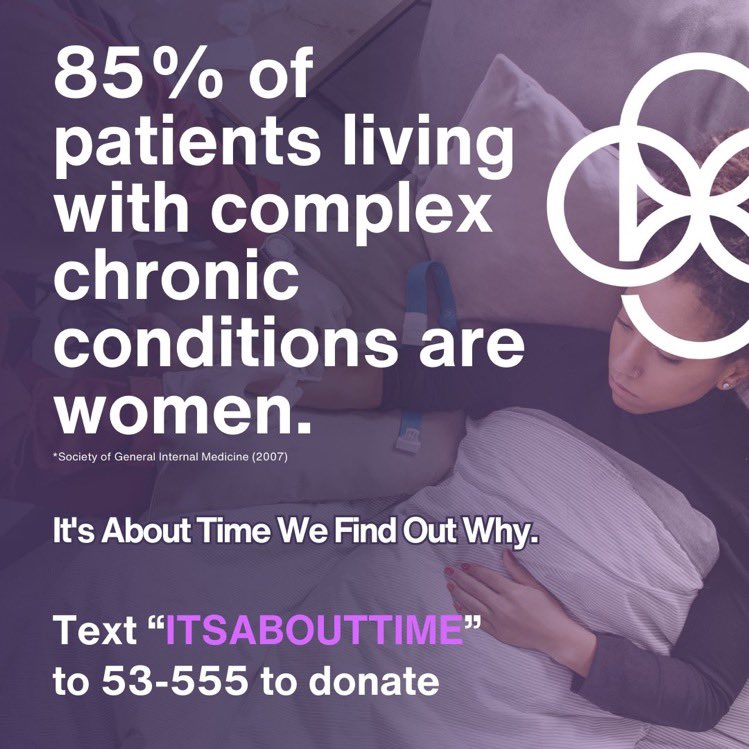 It’s about ⏰ we figure out WHY women are disproportionately and more severely affected by #LONGCOVID #MECFS #POTS  #MIGRAINE #SJOGRENS #EDS #MCAS #CHRONICPAIN #FIBROMYALGIA #ENDOMETRIOSIS #FOODALLERGY #IBS