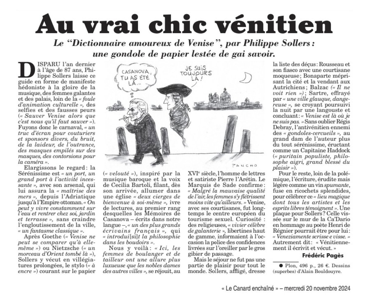 Philippe Sollers (@philippesollers) on Twitter photo 