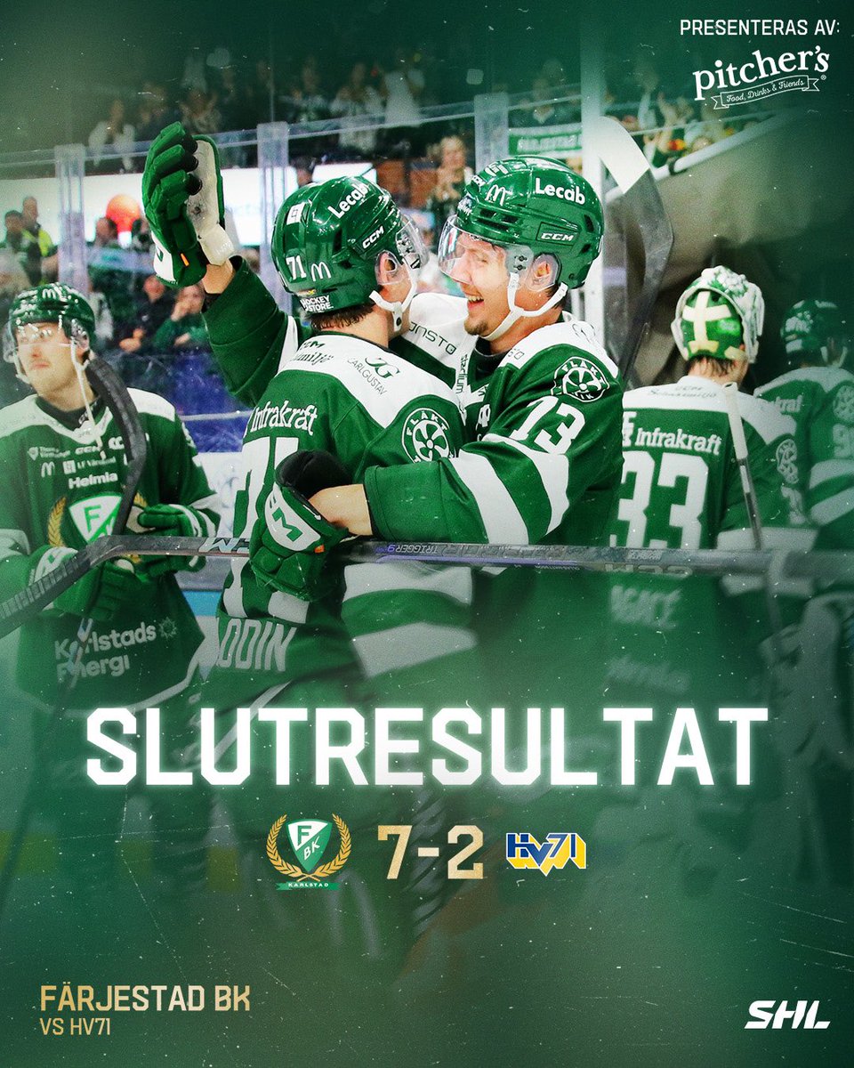 Tack för en trevlig eftermiddag! 
Mer om matchen kommer på farjestadbk.se under kvällen. #fbkse