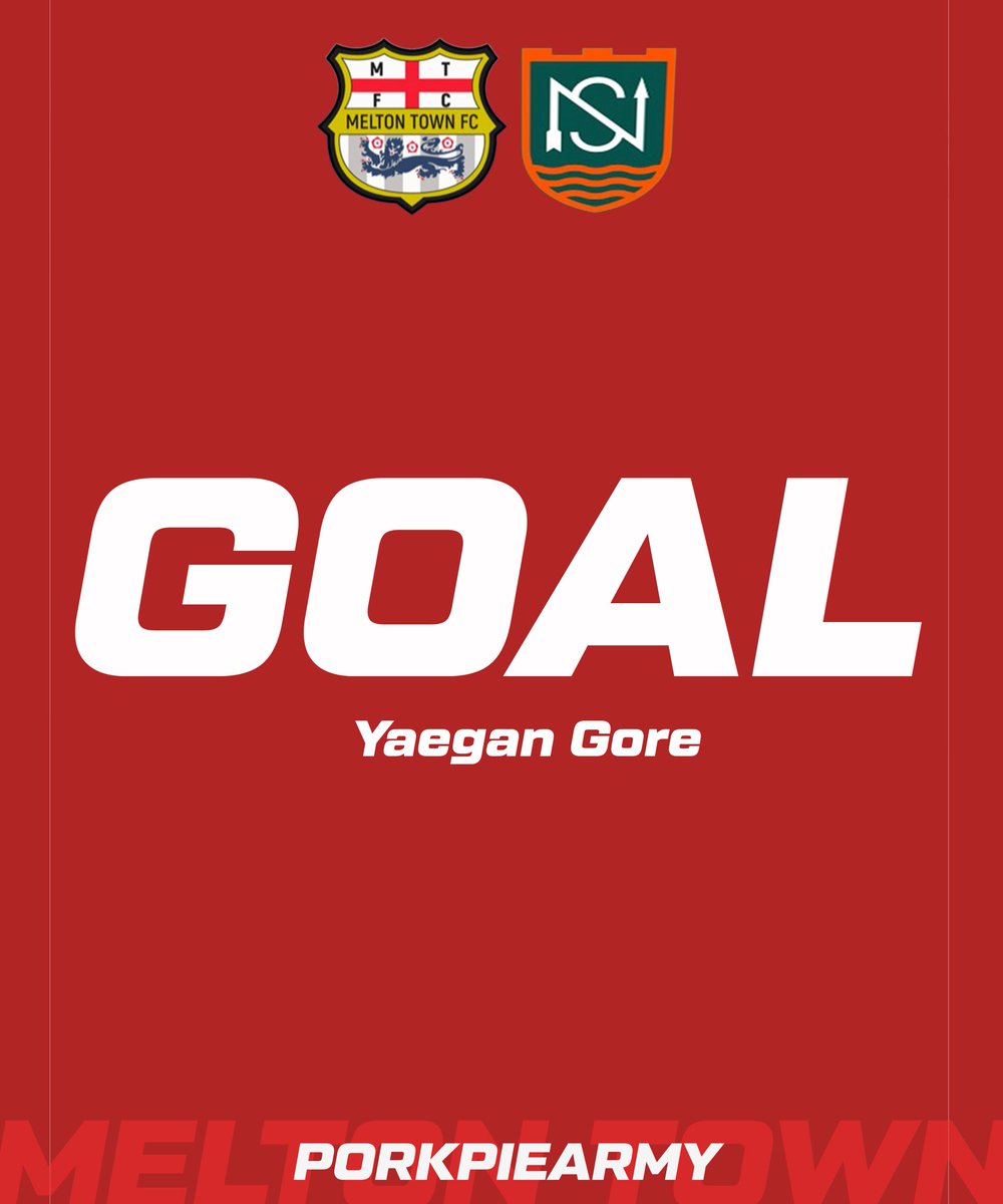 Goal Melton Town!

⏰84’ minutes in. Yaegan Gore with the fourth.

🔴4-0🟢

#PorkPieArmy