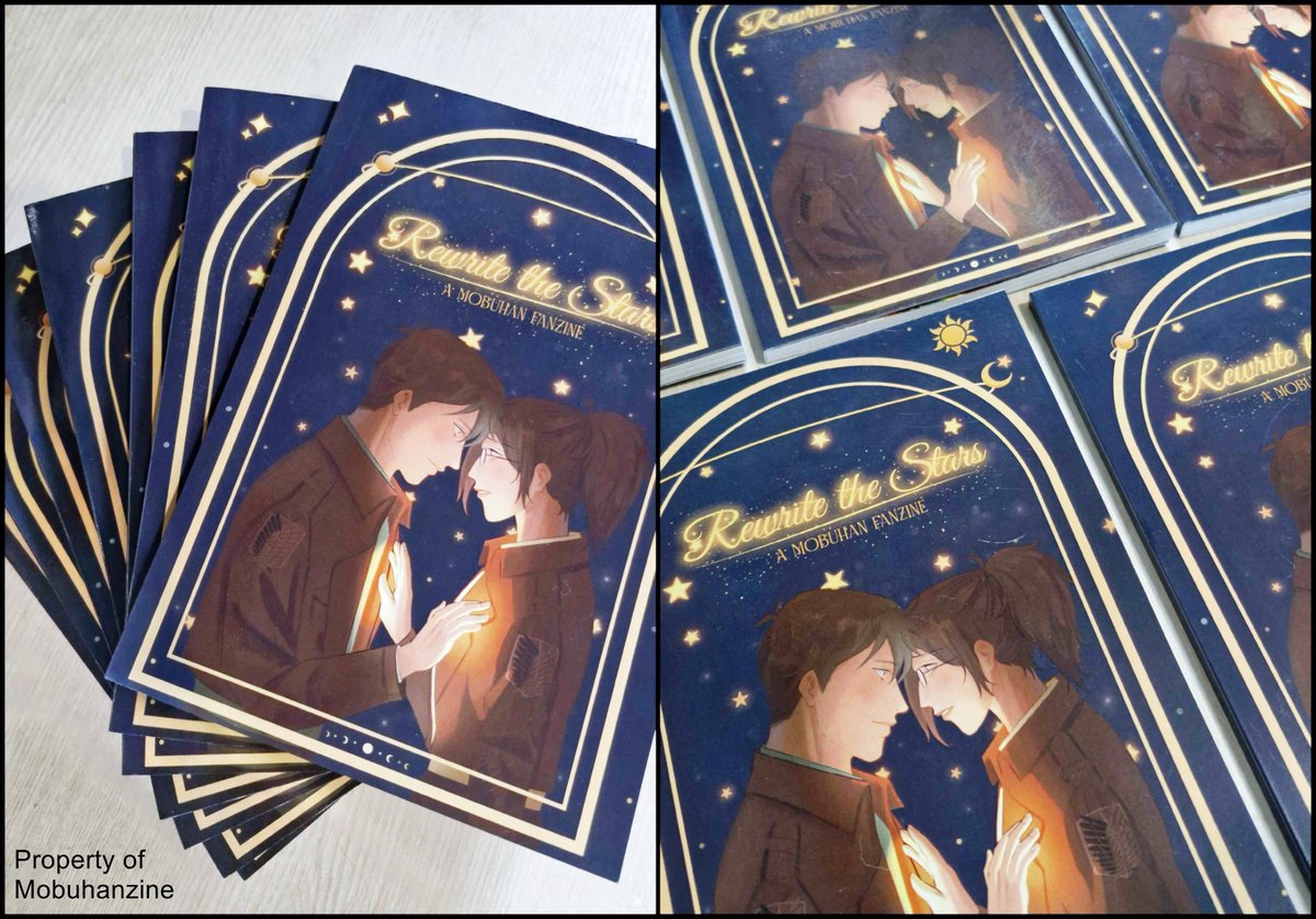 💫PRODUCTION UPDATE: Our zine books are here ^^ Thank you so much to everyone who support the mobuhan zine so far.

 ➡️Our Digital bundle (Stardust bundle) is still available to grab at mobuhanzine.bigcartel.com