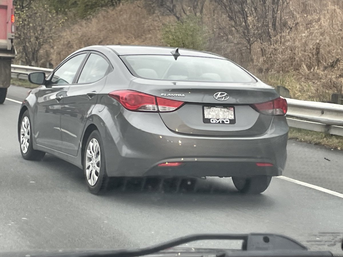 This is everywhere in Ontario now. Vehicle owners driving around with plates that you can’t read. Many strip off the plastic. MTO is hands-off, police don’t enforce. Try calling 911 on someone who is drunk driving, for example. By law, owners are supposed to have readable plates.
