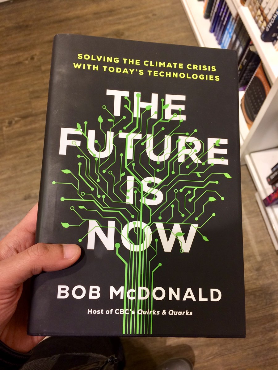 Def. adding this one to my winter reading list! Written by the guy who hosts Quirks &amp; Quarks on CBC 📚 <a href="/CBCQuirks/">Quirks & Quarks</a> #science #tech #future #books