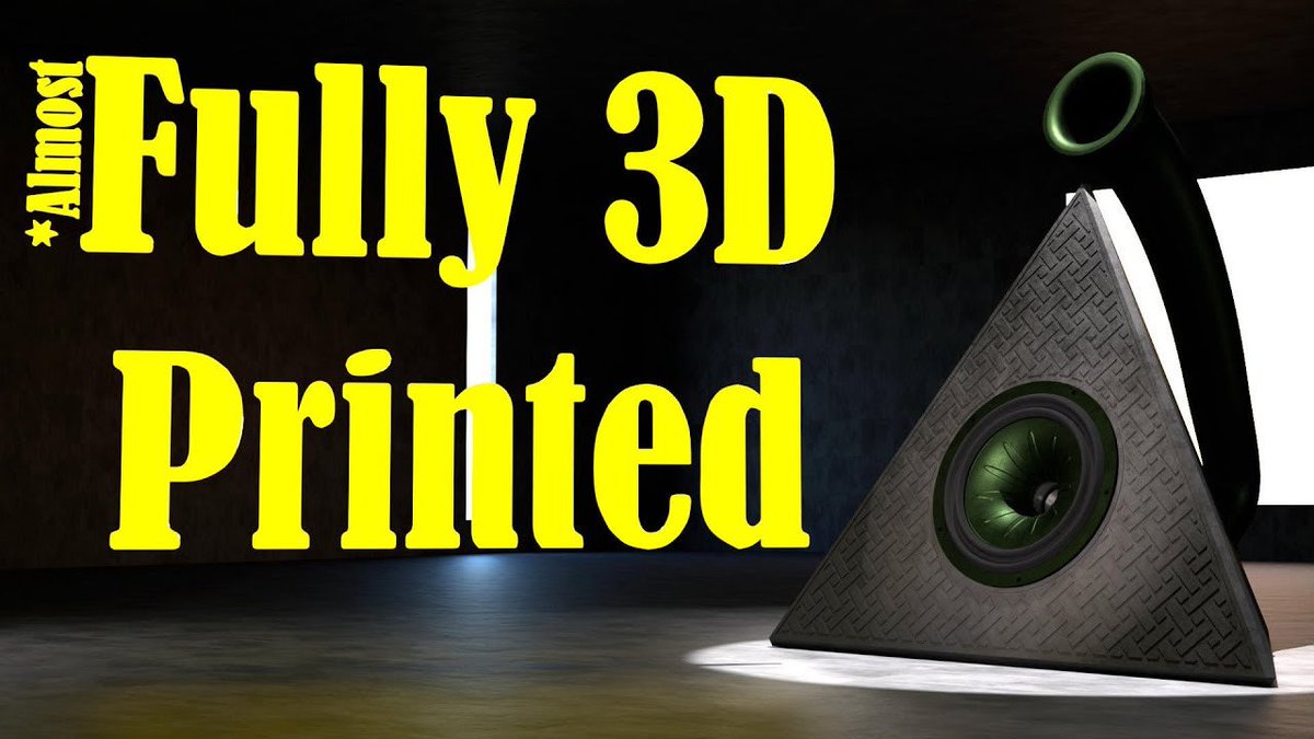 PiscesPrinting's tweet photo. Version 18 of my 3D printed speaker is complete, it wouldn’t be possible without @SGirl0311 &amp; @PCBWayOfficial support on the channel. 
Video here👉 

https://t.co/V5U8scZhSE

🔊Files will be available shortly! https://t.co/pOrT7gtZoH