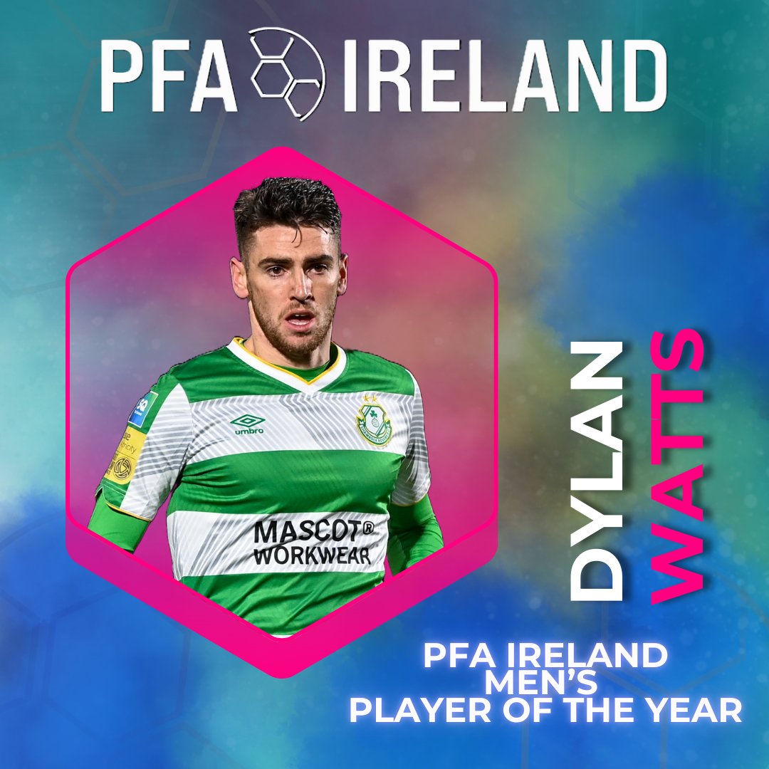 It’s official, the PFA Ireland Men’s Player of the Year 2024 is Dylan Watts! 

A massive well done to Dylan on his achievement this afternoon and for his success on the pitch this season 👑⚽ 

#PFAIawards24 #LOI