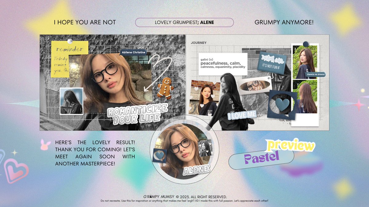 ( Super cantik sekali. Terima kasih, mums. Suka banget sama hasilnya. <3 )