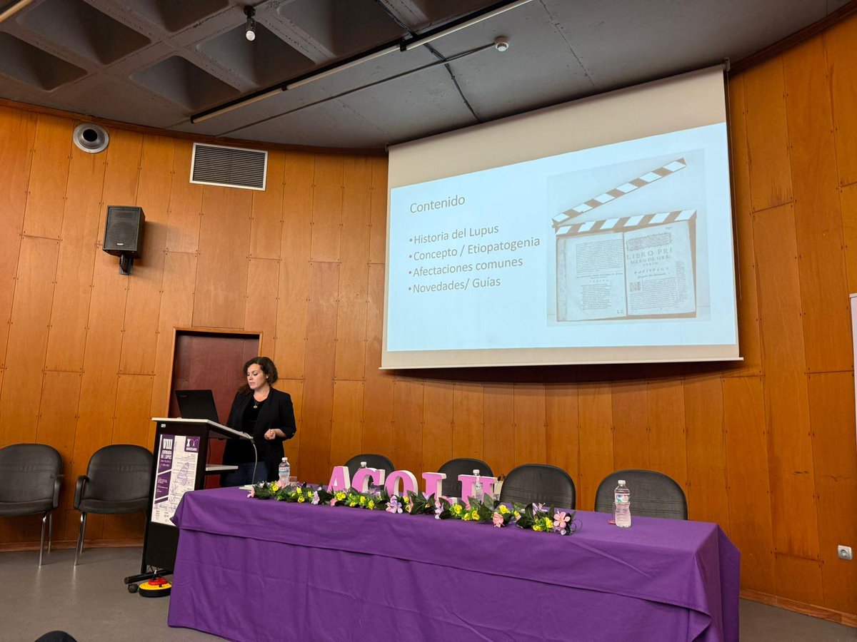 Reumatología Hospital Universitario Reina Sofía (@reumahurs) on Twitter photo Hoy hemos celebrado la VIII Jornada de Lupus en Córdoba 🎉. Un día dedicado a pacientes y familiares, con ponencias clave sobre avances médicos, apoyo psicológico y retos laborales. Gracias a todos los asistentes y colaboradores 🦋💜 <a href="/HUReinaSofia/">Hospital Universitario Reina Sofía</a> <a href="/AcoluEspana/">ACOLU Lupus Córdoba</a> Hoy hemos celebrado la VIII Jornada de Lupus en Córdoba 🎉. Un día dedicado a pacientes y familiares, con ponencias clave sobre avances médicos, apoyo psicológico y retos laborales. Gracias a todos los asistentes y colaboradores 🦋💜 <a href="/HUReinaSofia/">Hospital Universitario Reina Sofía</a> <a href="/AcoluEspana/">ACOLU Lupus Córdoba</a>