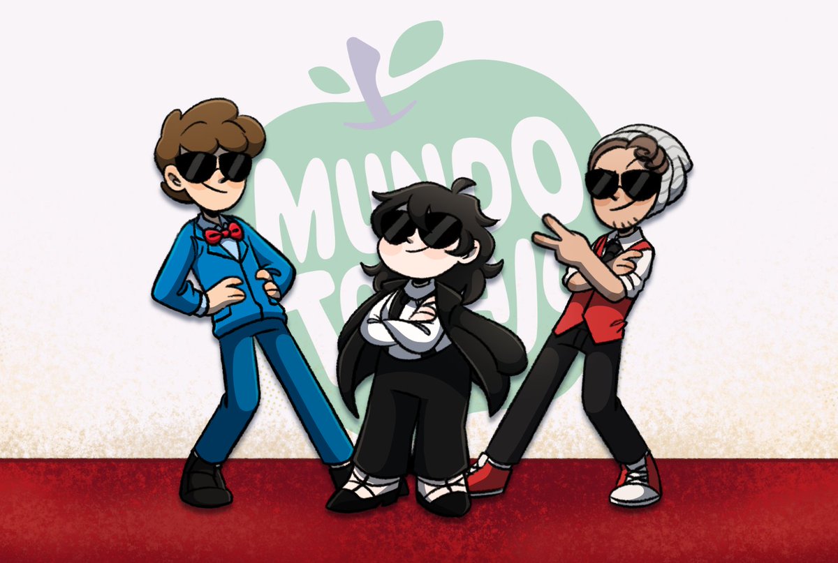 Saberaa_art's tweet image. Aqui foi um extra porque esses 3 não trabalharam no projeto, mas serviram de grande apoio emocional, então eles mereceram também
