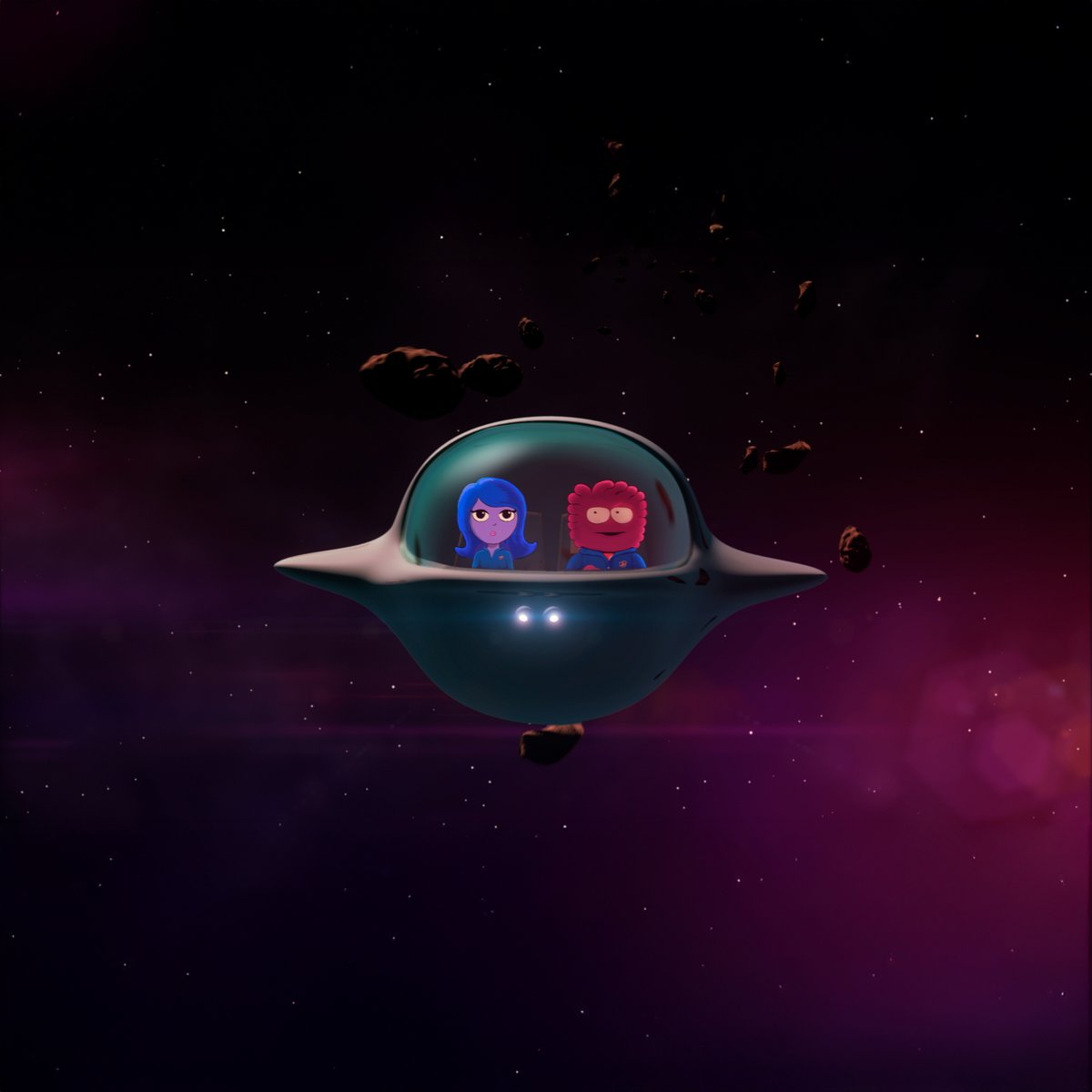 LaundryMonsters's tweet image. Brook and Ursula  - Laundry Monsters  

#laundrymonsters #SciFiAnimation #animationseries #3danimation #2danimation #conceptart #scifi #aliens #aliensarereal