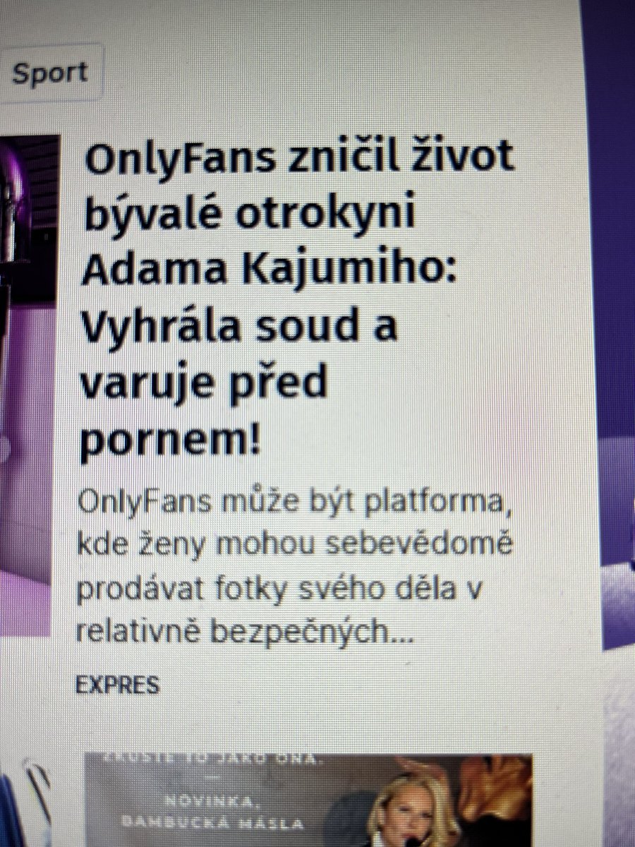 Tolik žen má tak pěkná děla, že je na to speciální platforma! 😁