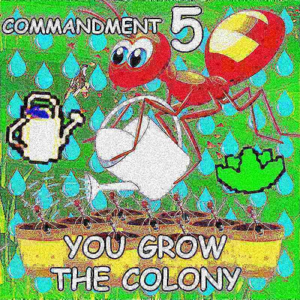 nuclearcomp's tweet image. The colony will grow

Work to grow your colony