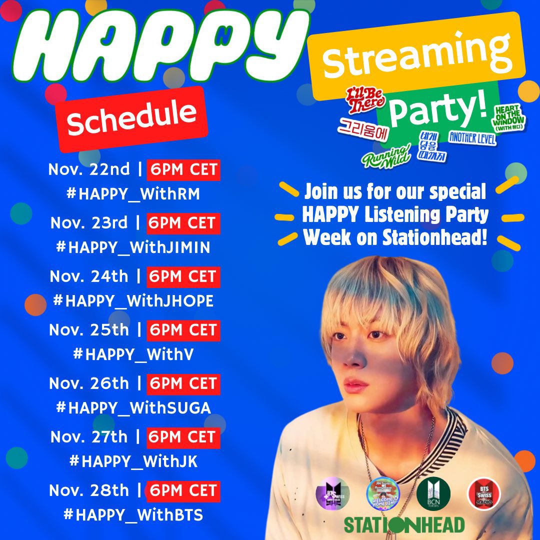 bts_swiss_army's tweet photo. 🔴[ON AIR]🔴

ARMY! 
Join us now for our Day 2 of our #HAPPY @STATIONHEAD Week!

Today we are #Happy_WithJIMIN! 🕺

🔗: https://t.co/Q8FvxjSHJp

Guest Host: @BcnForBTS!💜 https://t.co/FeAFyh89Xx