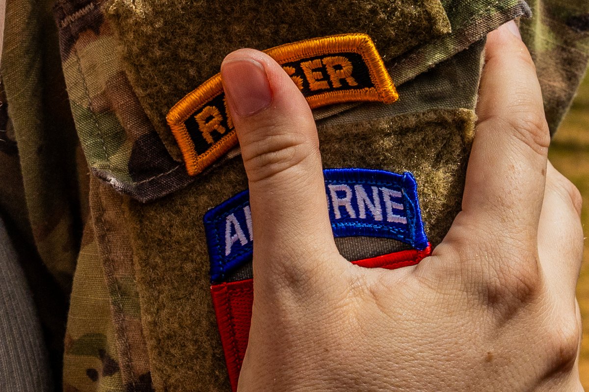 EARNING THE RANGER TAB!

The #Ranger Course is one of the toughest training courses in the #USArmy, pushing students to their limits physically and mentally. But for those who persevere, the reward is worth it: the coveted Ranger Tab. 

If you've earned the tab, we salute you!