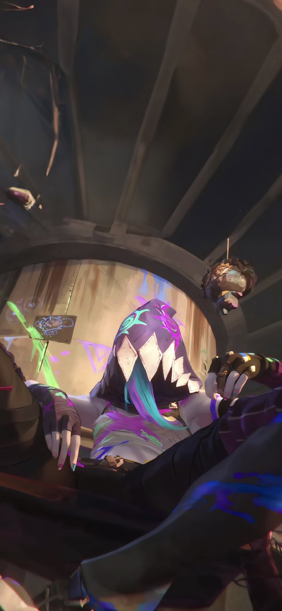 eukniv's tweet photo. Wallpaper Jinx ⁴ᵏ
#Arcane https://t.co/ibsa9lKa07