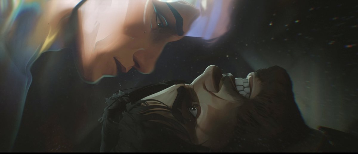Willi4msclara's tweet photo. Engraçado que nos tivemos uma cena de sexo lésbico mas nada se equipara a cena MAIS GAY DESSA TEMPORADA que é Viktor e Jayce em sua diálogos finais https://t.co/Qx3FGpNAF2