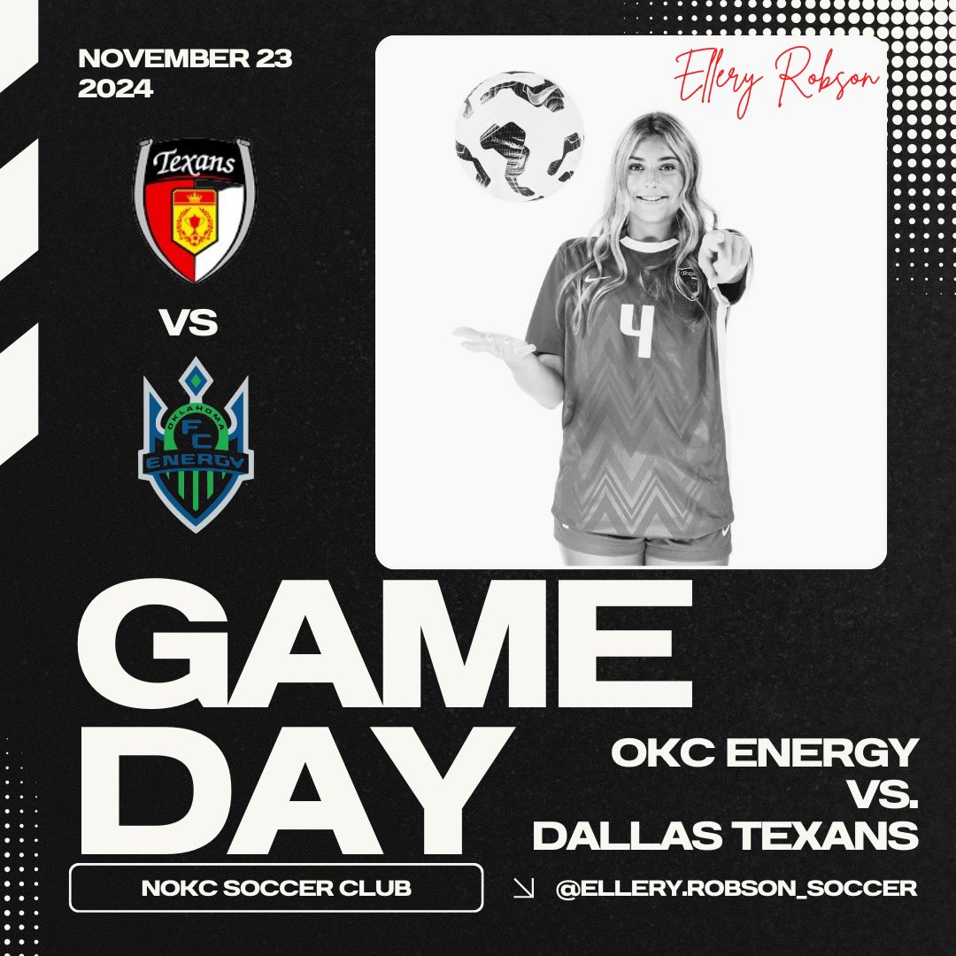 GAME DAY vs. Oklahoma Energy!!

<a href="/Texans09gECNL/">Dallas Texans 09G ECNL</a> <a href="/PrepSoccer/">Prep Soccer ⚽️</a> <a href="/TheSoccerWire/">SoccerWire</a> <a href="/ImYouthSoccer/">ECNL/GA/Recruiting/College Soccer</a> <a href="/ImCollegeSoccer/">College Soccer Truth ™</a> <a href="/PrepSoccerTX/">Prep Soccer Texas</a> <a href="/TopDrawerSoccer/">TopDrawerSoccer</a> <a href="/ECNLgirls/">ECNL Girls</a>