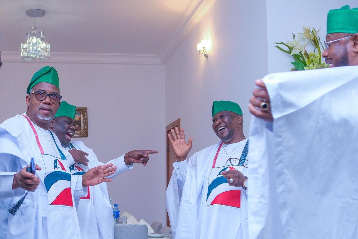 GovernorAUF's tweet photo. At the @OfficialPDPNig Governors’ Forum in Jos, we reaffirmed our commitment to unity, addressing Nigerians' concerns, and alleviating economic hardships. Together, we stand for democracy, fairness, and progress. https://t.co/DJuiDMOtCL