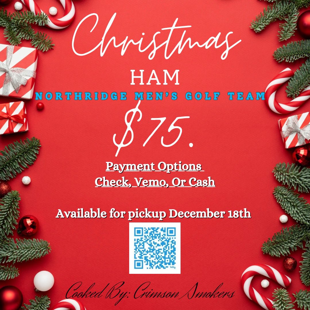 Best ham you’ll eat! 8-9lbs smoked to perfection! Get yours now!