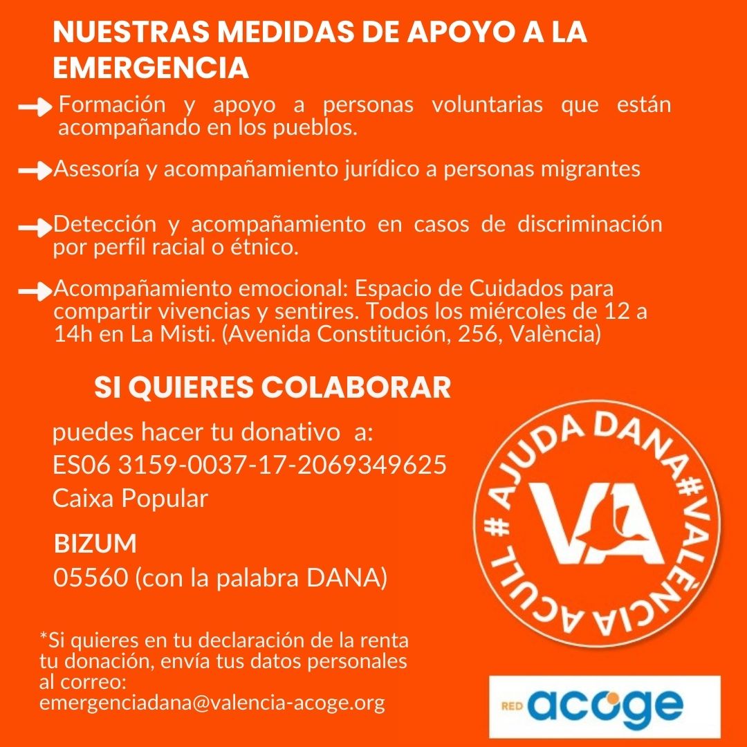 💕Muchas gracias a todas las personas que están contribuyendo con sus donativos para hacer frente a los efectos de la #DANA. Especial agradecimiento a Barcelona en Comú por su aportación de 15000€ de los sueldos de sus cargos y personal. 
🟠 Donaciones a ES0631590037172069349625