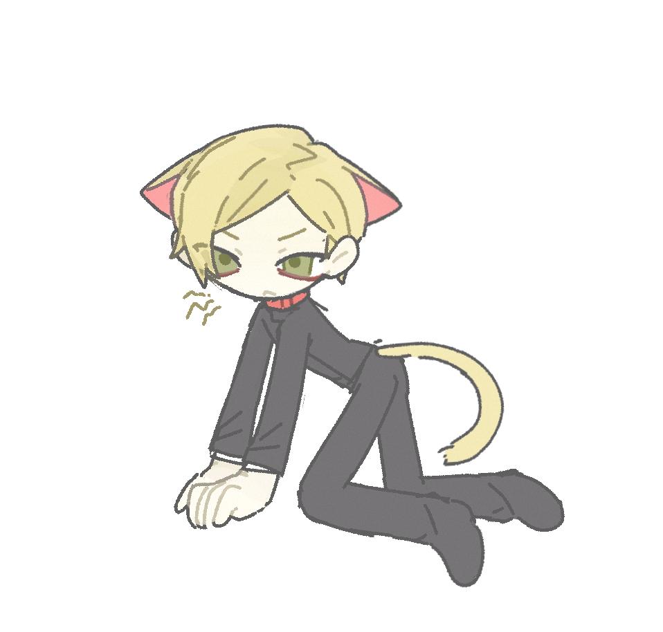 ...画了个媚宅动作然后发现没有角色对得上，犹豫再三准备画成自推【....】有人要问了这合适吗!