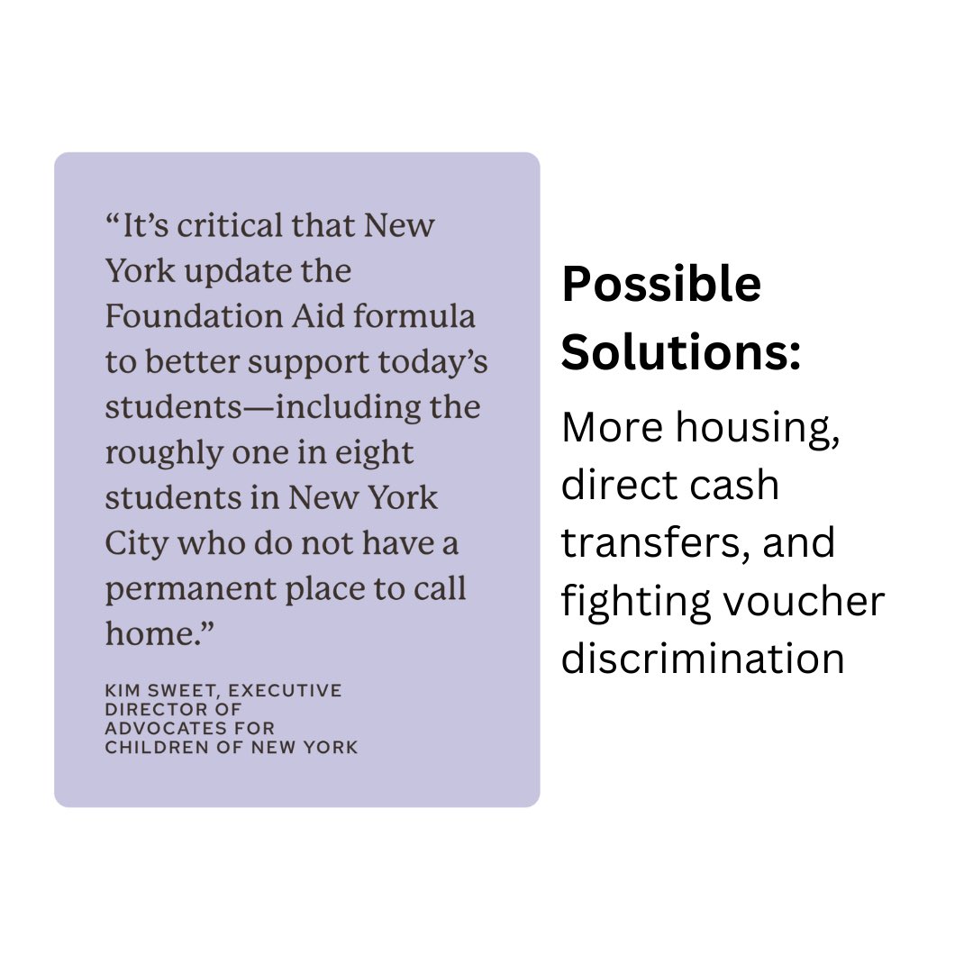 1 in 8 NYC public school students experienced homelessness

A record 146,000 students did not have permanent housing, state data shows, as the city dealt with an ongoing housing crisis and an influx of migrants.

Available - Spotify &amp; Apple (link in bio)

#studenthomelessness