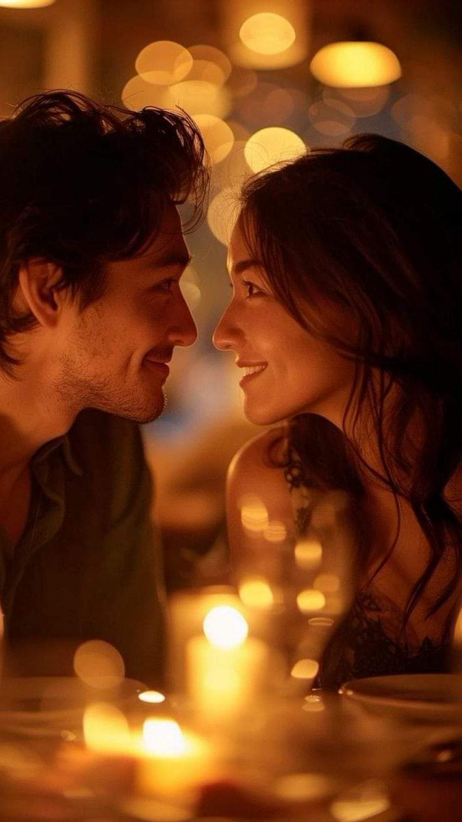 لمحتك من بعيدٍ ..
فكان في عينيك عناق لا ينتهي ..
سبقني الفؤاد مشتاقًا إليك
يحثني شوق لايقاوم ولا ينقضي ..
لايمكن للمرء أن يتخيل مدى عمق الاشتياق
الذي يمكن أن يشعر به قلب محب
حتى في اللحظات التي تكون فيها المسافة بينه وبين محبوبه هى مسافة لايمكن عبورها ..
#مساء_الخير 
#راقت_لي