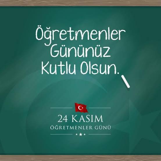 Tüm Meslektaşlarımın Öğretmenler Gününü kutlarım..