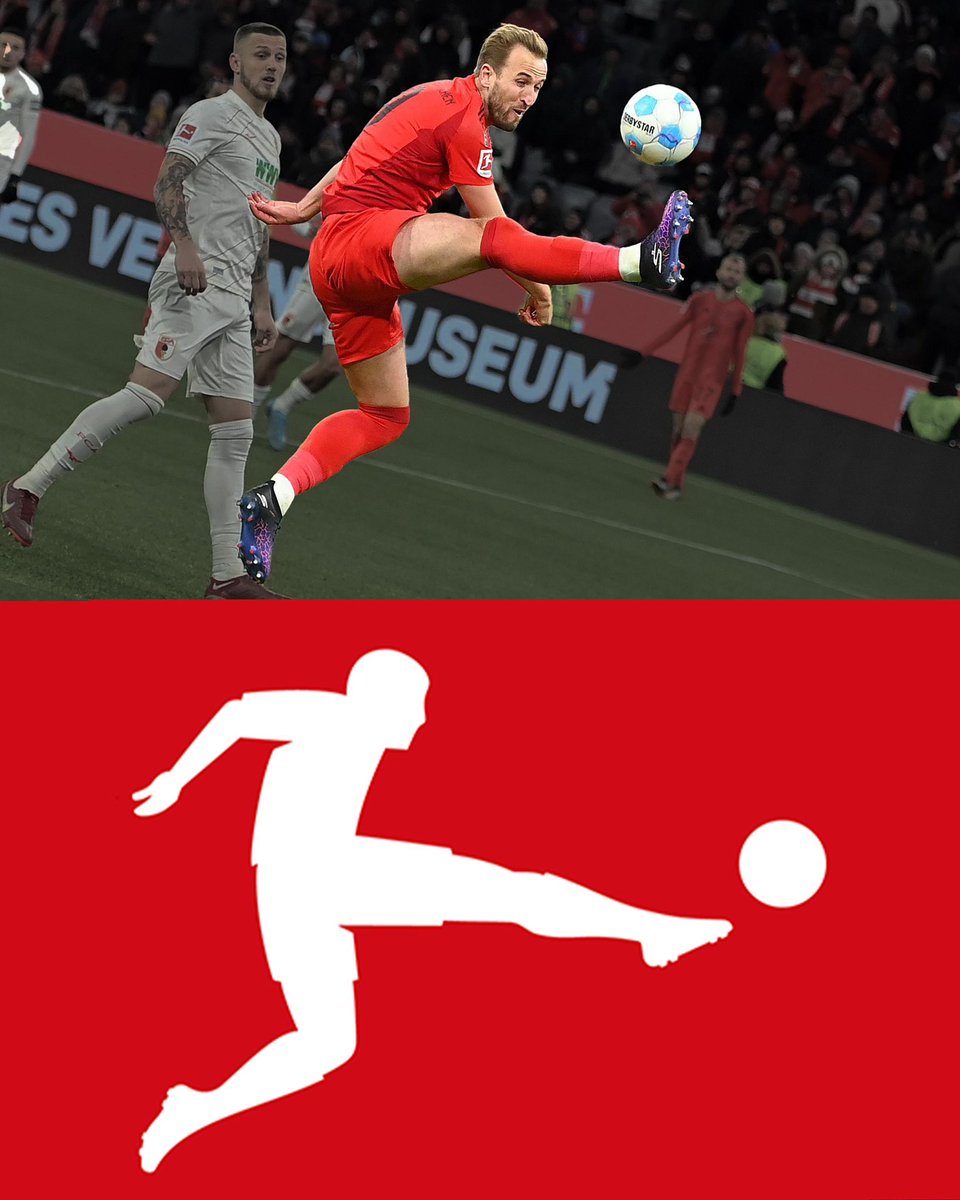 Harry Kane 🤝 El logo de la Bundesliga 

#FCBayern #MiaSanMia