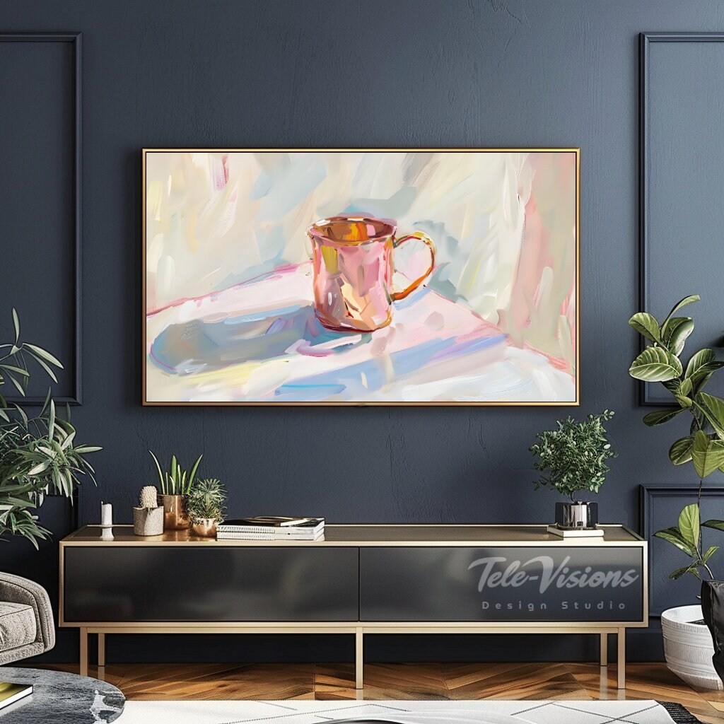 TeleVisionsDS's tweet photo. Make your Samsung Frame TV a masterpiece with Samsung Frame TV Digital Download Copper Mug Elegant Metallic Art. Elevate your viewing experience. Link in bio. https://t.co/xvUb93jGbp