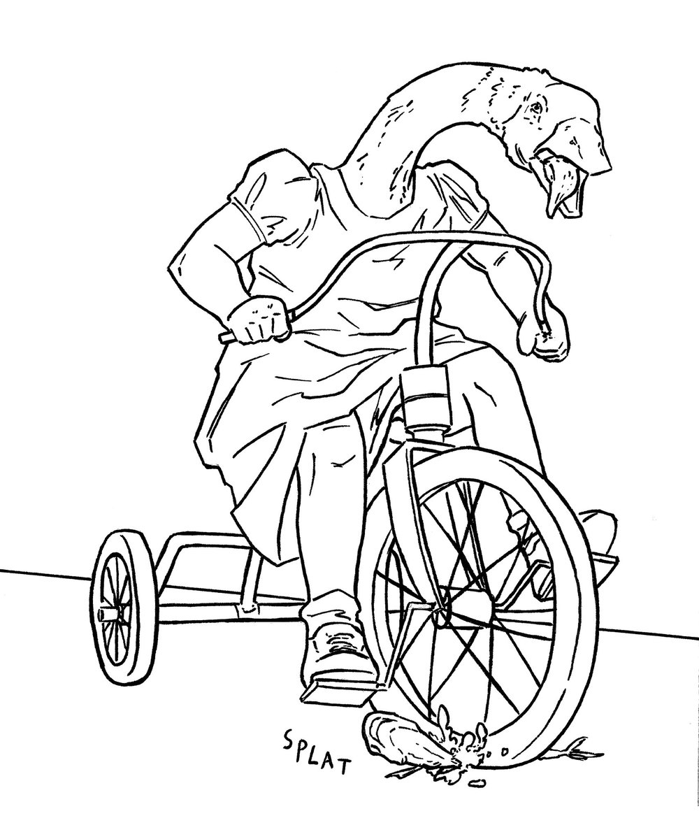 "Nostalgia For Summer" - (2024)

The first piece in a small series of illustrations I've started titled "The Goosemans".