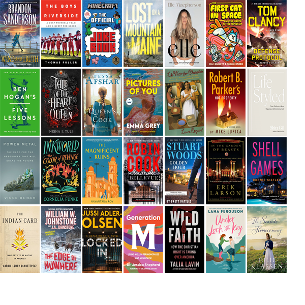 This week the Mesa Public Library has 148 new books.  New items include Wind and Truth and The Boys of Riverside. wowbrary.org/nu.aspx?p=954-…