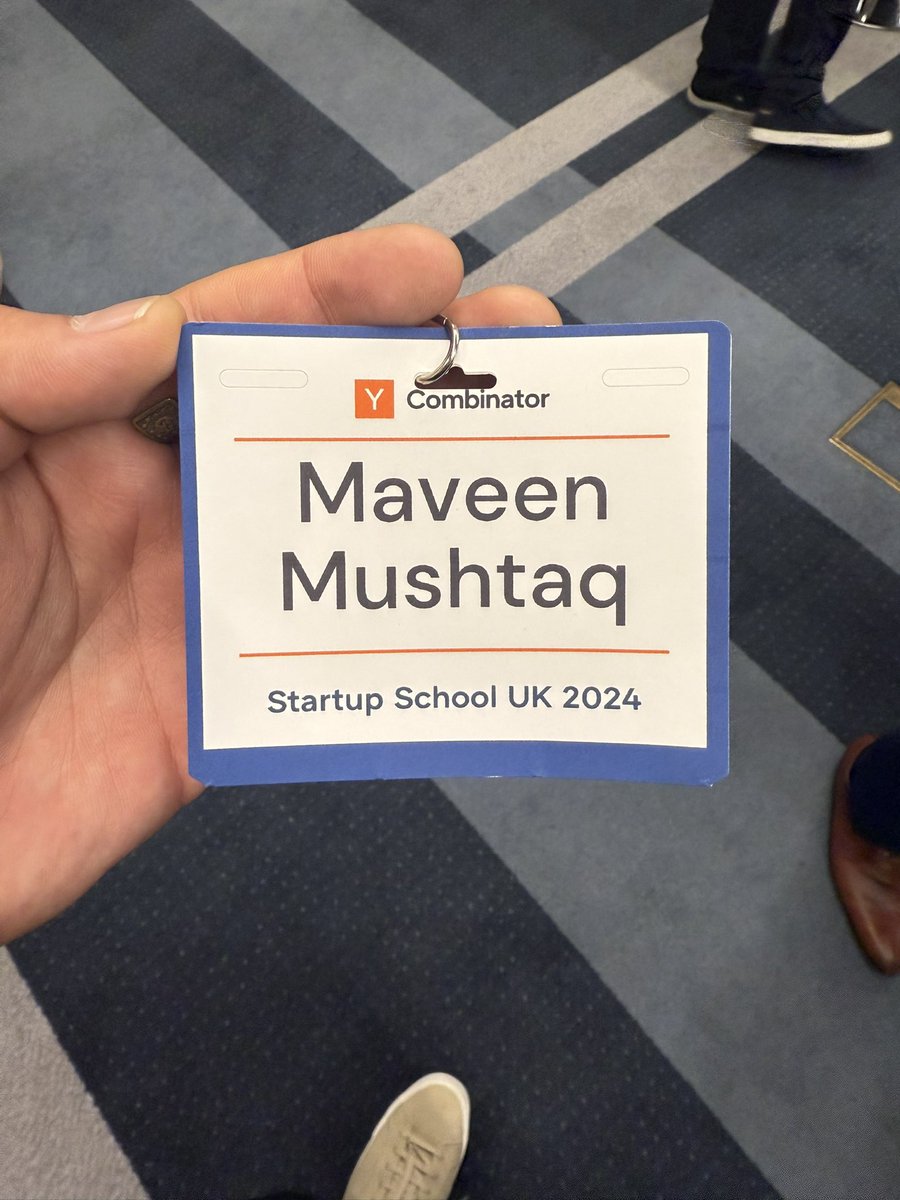 maveenbhat's tweet photo. What an incredible day to be surrounded by Europe’s brightest programmers, designers, and product innovators! The @ycombinator Startup School 2024 has been an inspiring experience, and I’m grateful to have had the opportunity to attend.

A huge thank you to the entire YC team &  @t_blom for the invitation and for organizing such an impactful event! It was an absolute pleasure to listen to @paulg and gain insights from his wealth of experience.